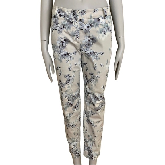 CAMBIO Renira Slim Fit Floral Mid-Rise Ankle Jeans - Picture 5 of 16